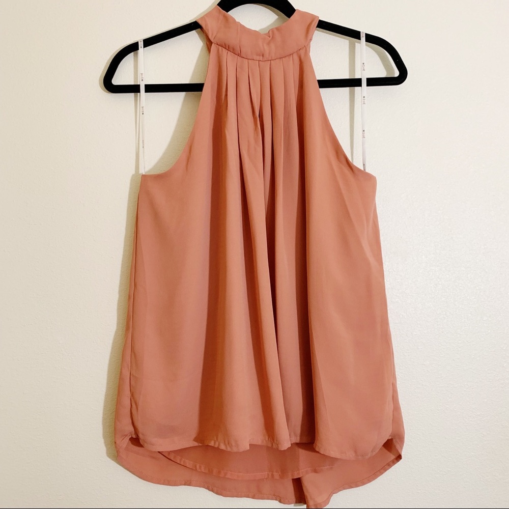 Sale 3x$25 Mine high neck line sleeveless blouse